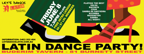 Latin Dance Party + Lesson