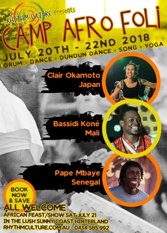 Camp Afro Foli Drum & Dance Retreat