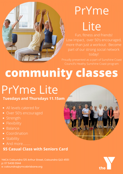 Pryme Lite Tuesdays 11.15am