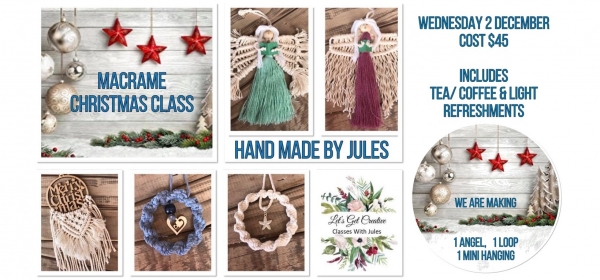 Macrame Christmas Class
