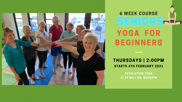 Seniors Yoga For Beginners 6 Week Course