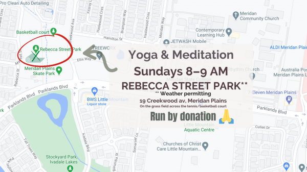 Sunday Stretch @ Rebecca St. Park