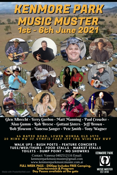 Kenmore Park Country Music Muster