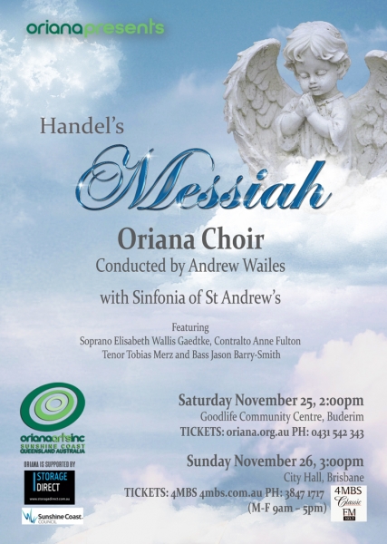 Oriana Presents Handel's "messiah"