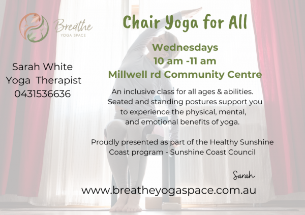 Chair Yoga For All Maroochydore