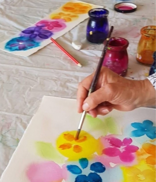 Watercolour With A Twist Art Class