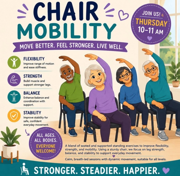 Chair Mobility - Thursday 10am