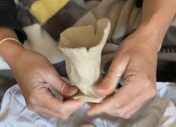 Meditation Creations Clay/watercolour