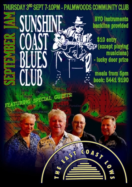 Sc Blues Club With The East Coast Lows