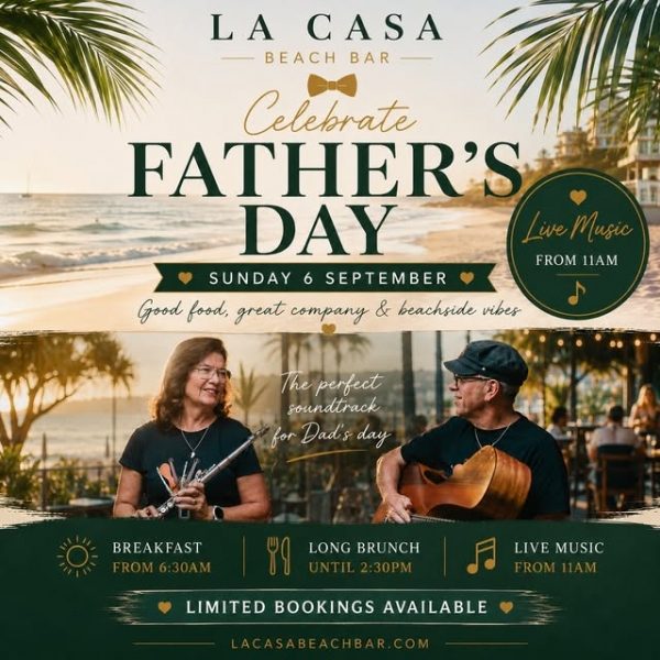 Flute Salad Duo - La Casa Mooloolaba