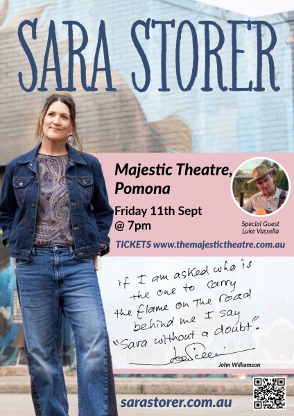 Sara Storer &ndash; Worth Your Love Tour