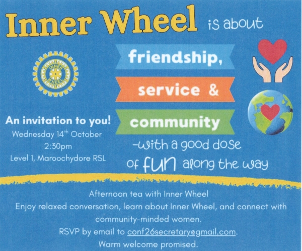 Inner Wheel Australia Afternoon Tea